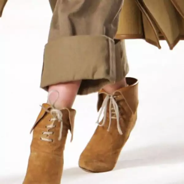 Botines de gamuza, de Chloé