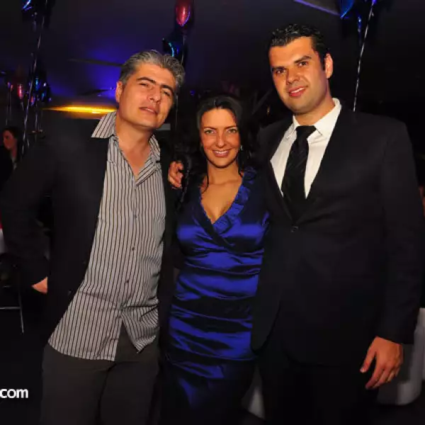 Antonio Briseño, Lorena Gómez y Claudio de Angelis