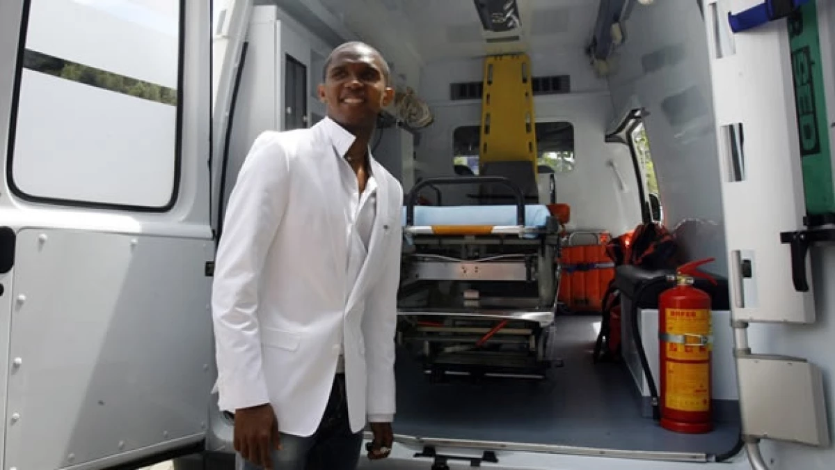 Samuel Eto'o dona dinero para salud en Camerún