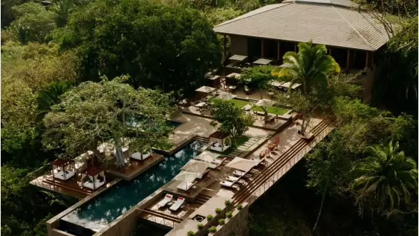 Foto aérea del hotel One&Only Mandarina