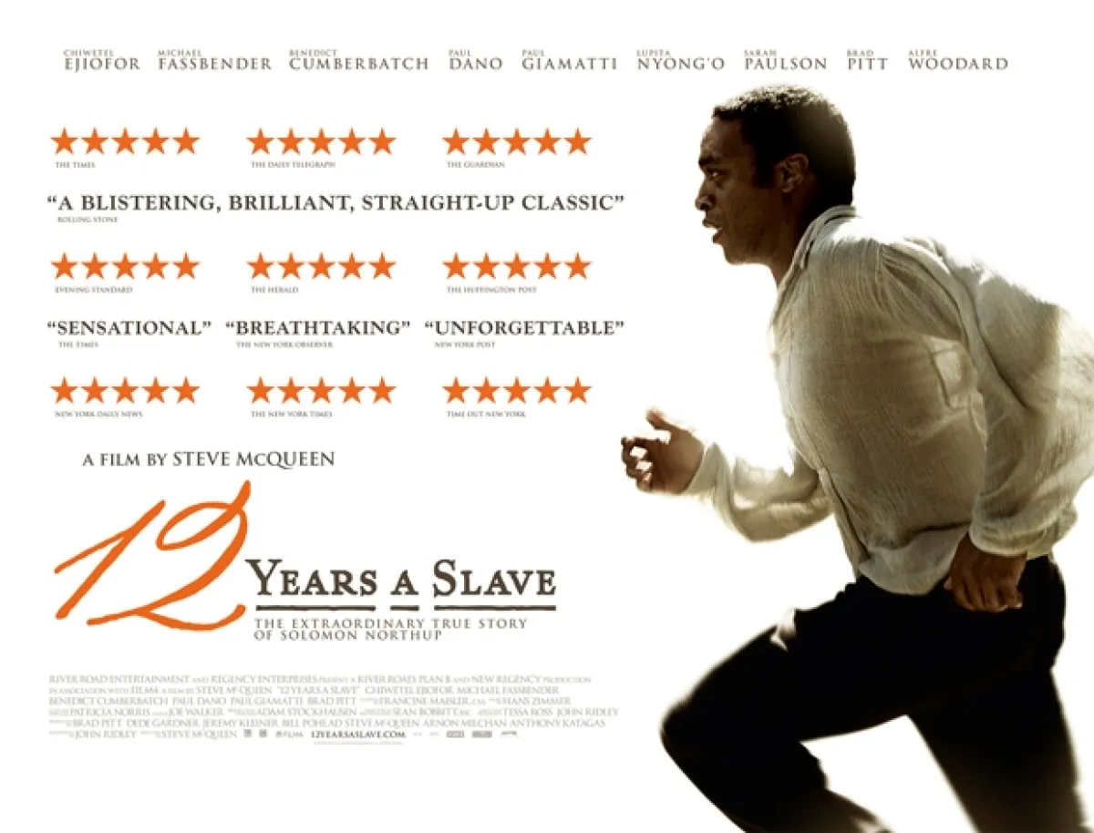 12 Years a Slave, posible ganadora del Oscar a Mejor Película.