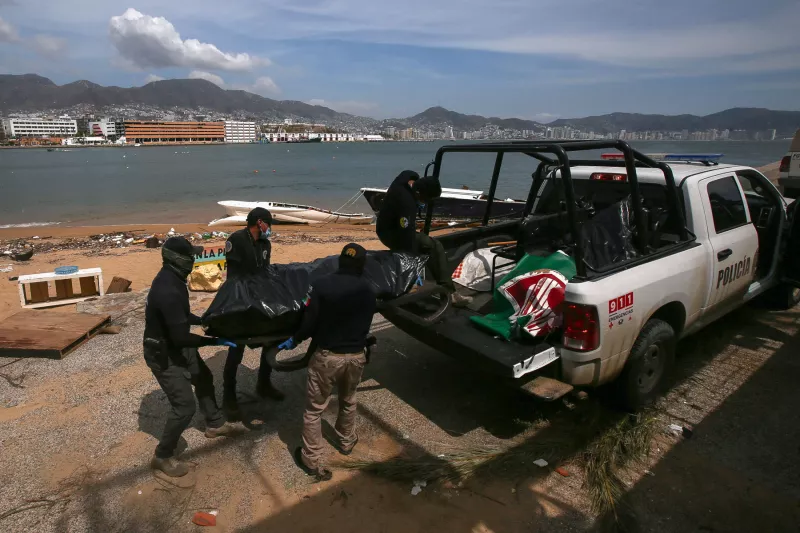 Aftermath of Hurricane Otis