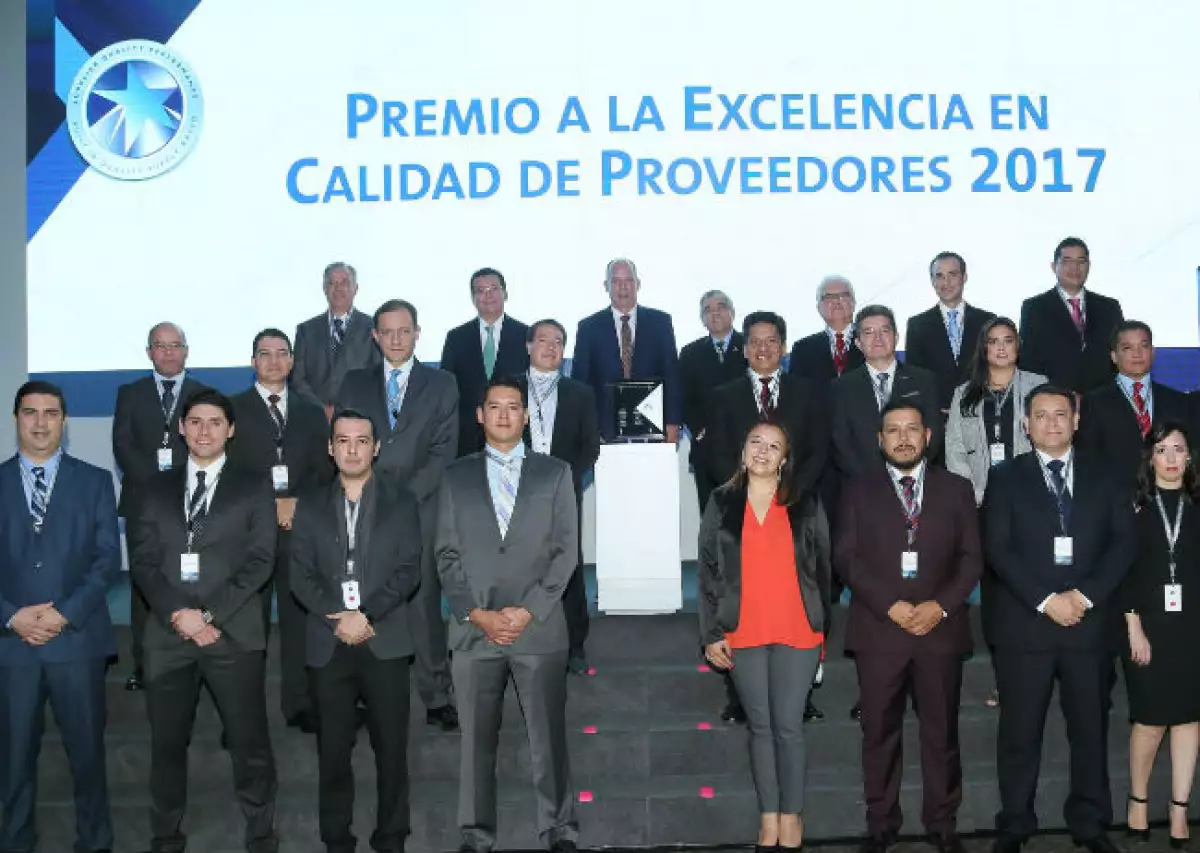 Premio a la Excelencia en Calidad de Proveedores 2017 de GM