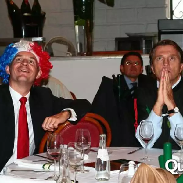 Ambiente Partido México Francia Polanco