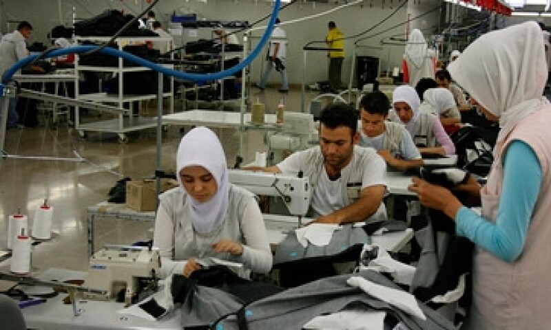 Linea de produccion textil
