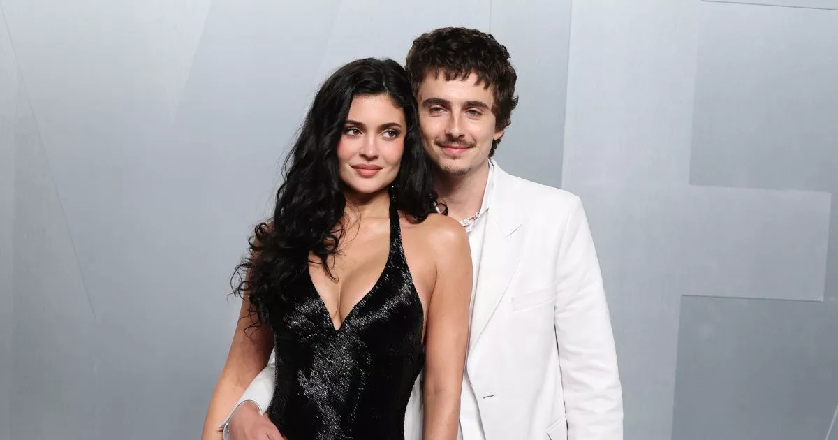 Kylie Jenner y Timothée Chalamet 