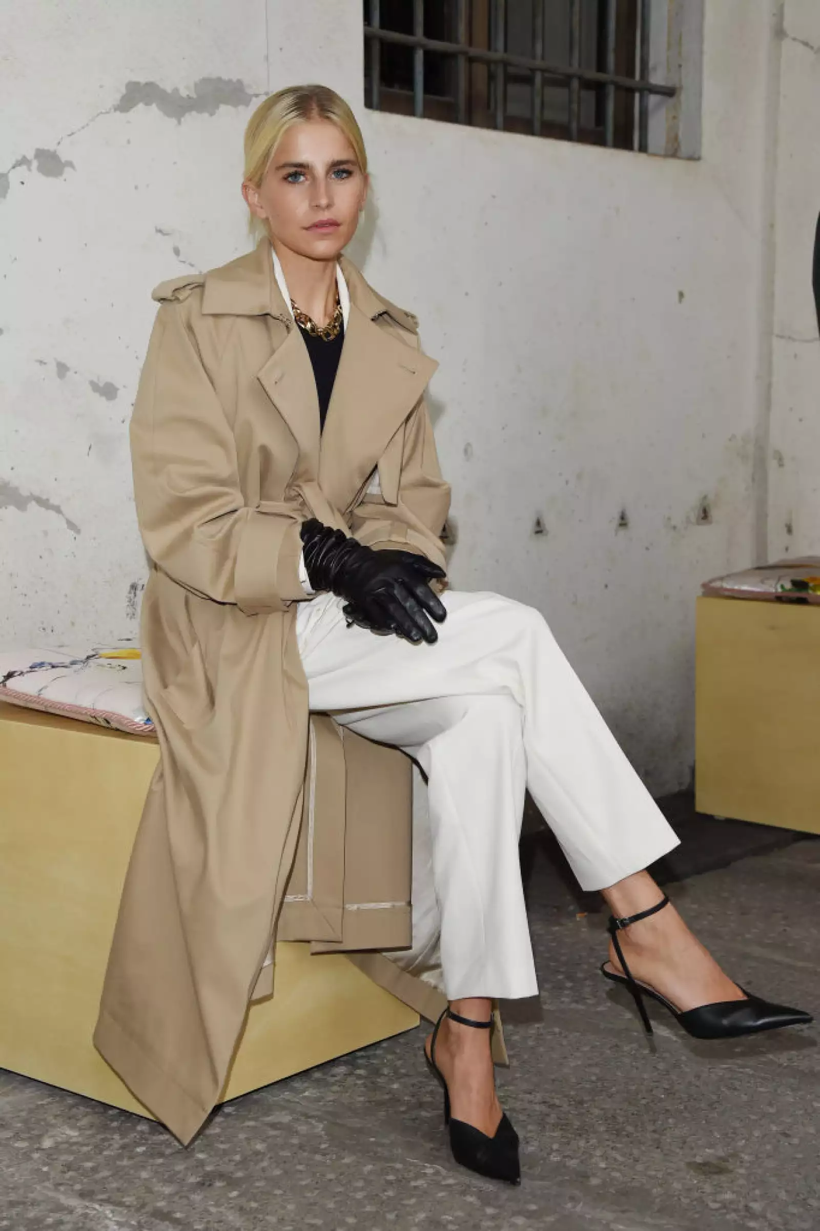 Caro Daur - Boss - Front Row - Milan Fashion Week Spring/Summer 2021