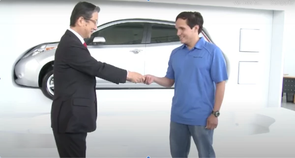 Entrega del primer Nissan Leaf