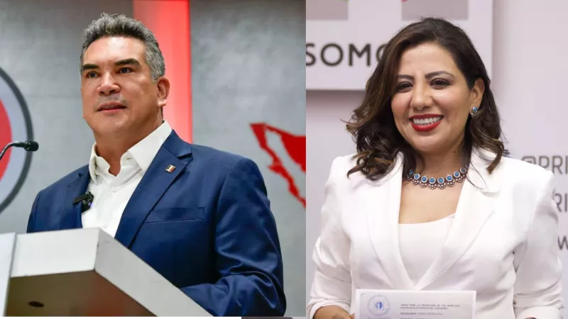 En busca de la dirigencia del PRI: Alito Moreno y Lorena Piñón deben seguir este proceso