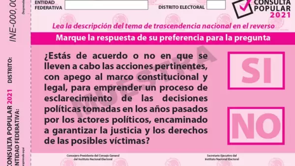 Papeleta de la consulta