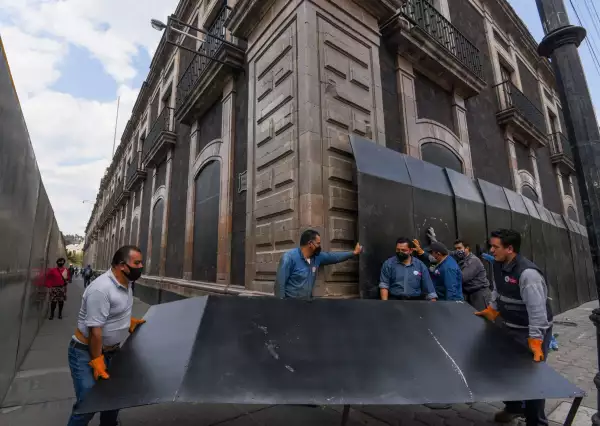 Blindan Congreso del Edomex por 8M