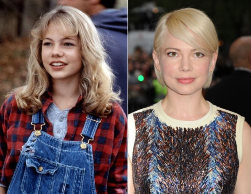 Michelle Williams debutó en la cinta "Lassie" a los 14 años.