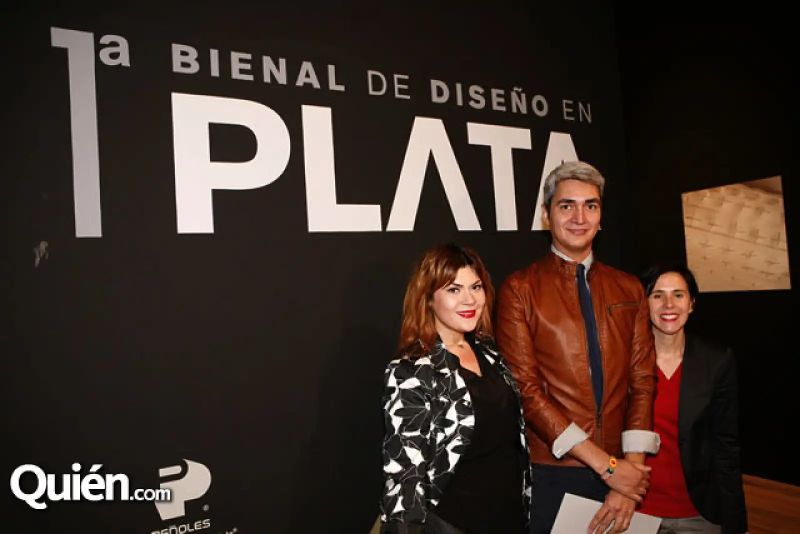 Nancy López, Eduardo Benítez y Mónica Mijares