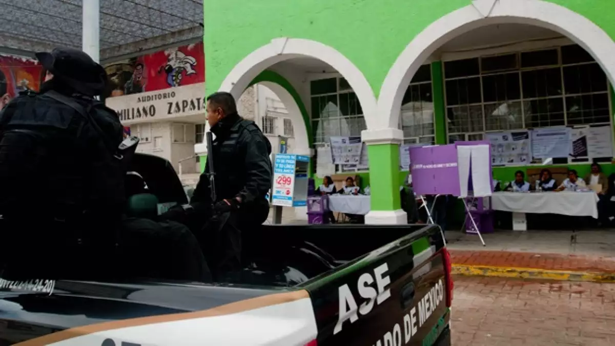 Policías del estado de México