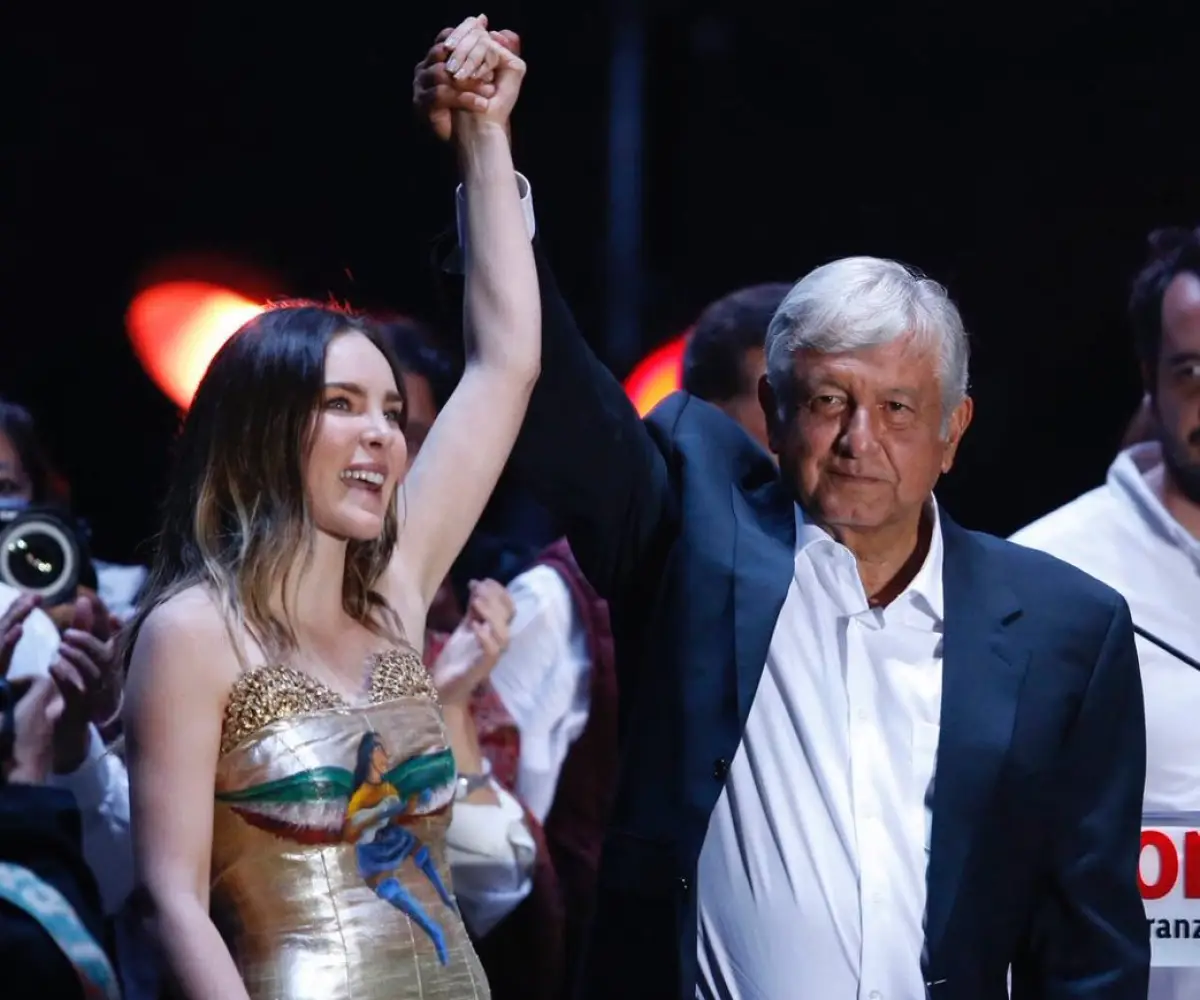 Belinda y AMLO