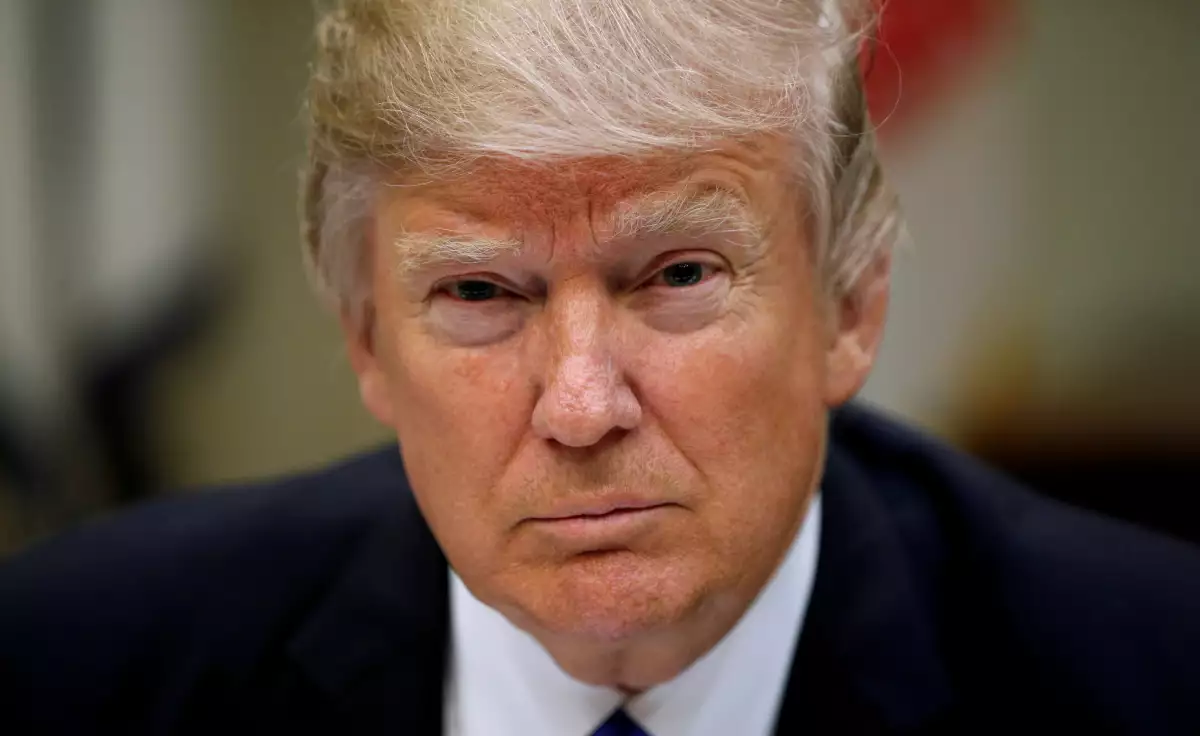 Trump serio