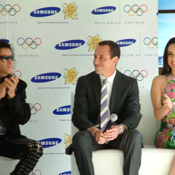 Alex Lora, Gerardo Torrado, Ana de la Reguera.