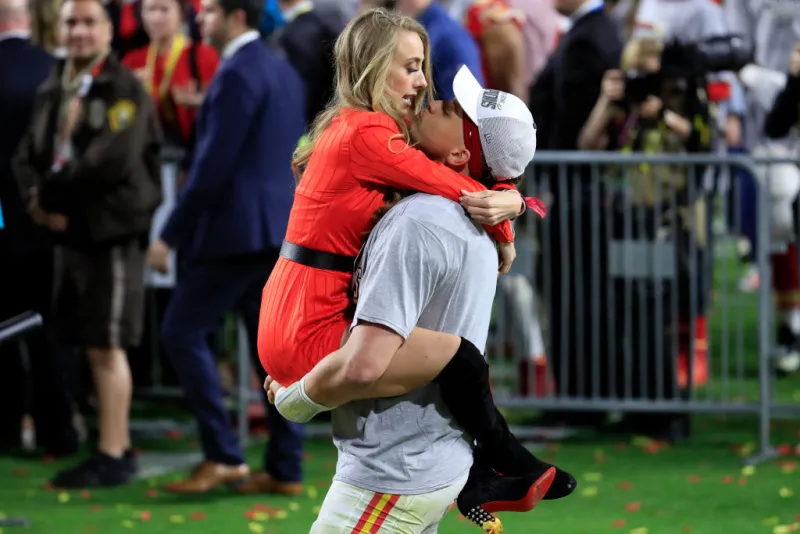  Patrick Mahomes y Brittany Matthews
