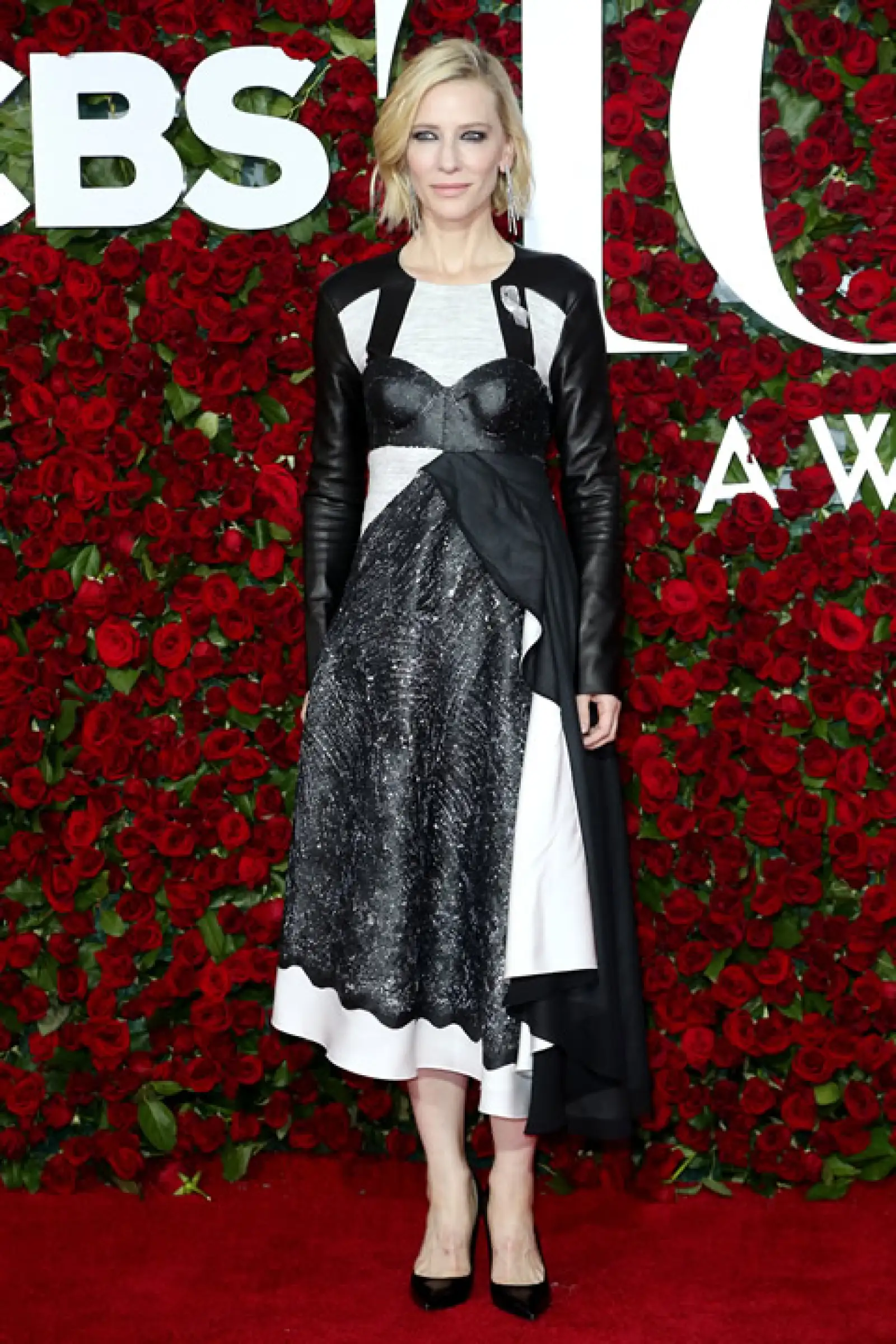Cate Blanchett en un vestido de Louis Vuitton.
