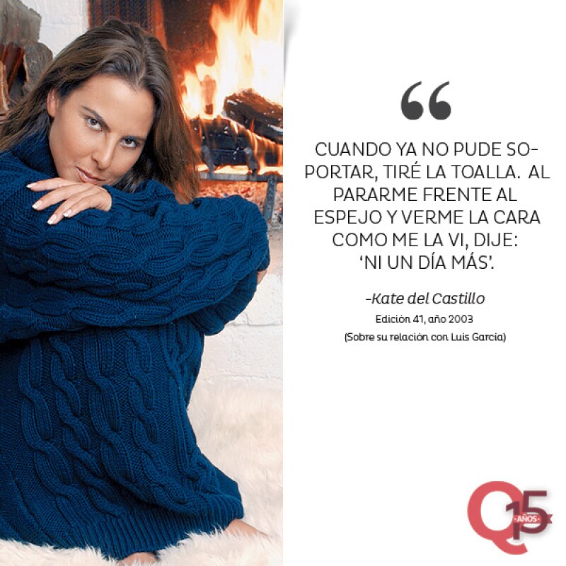 Kate del Castillo.
