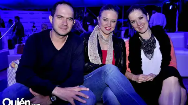 Eduardo Garza Cantú, Esthela Villarreal de Garza y Vivi Villarreal de Garza