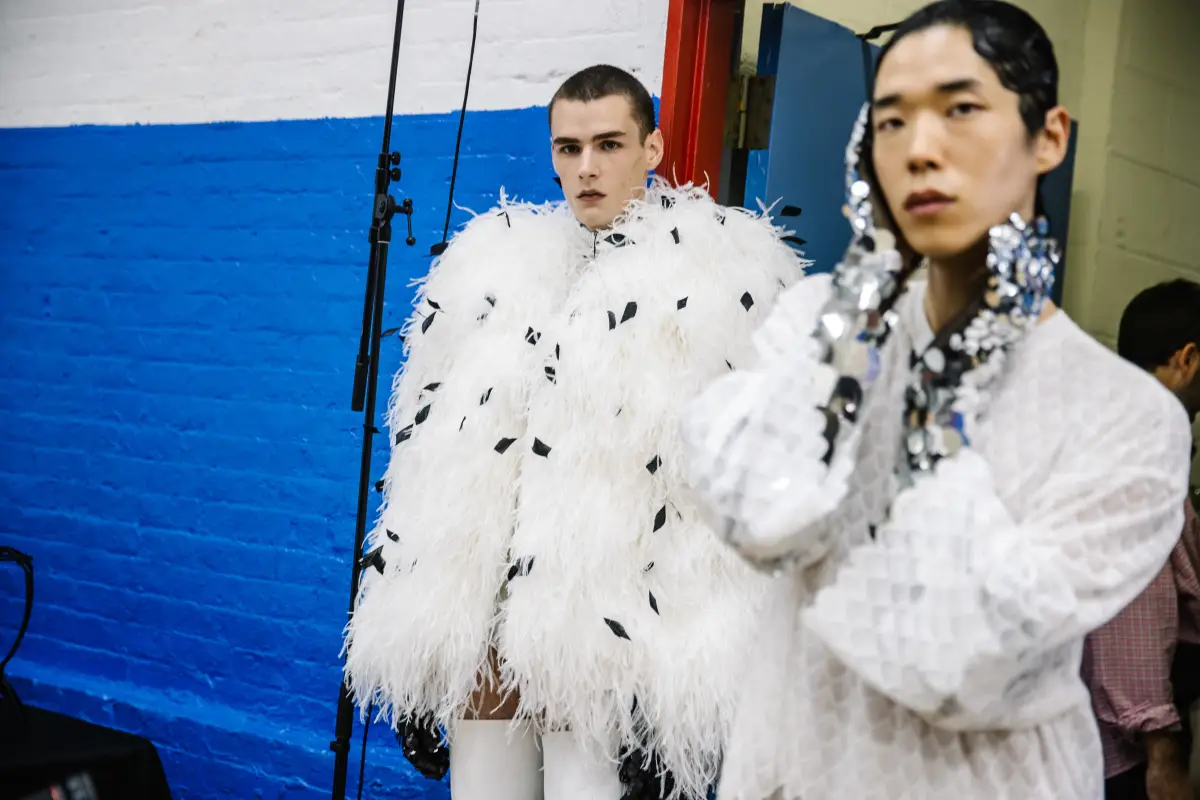 Palomo Spain New York Fashion Week RTW Spring 2025 - Backstage