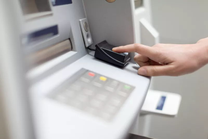 Fingerprint recognition technology on ATM