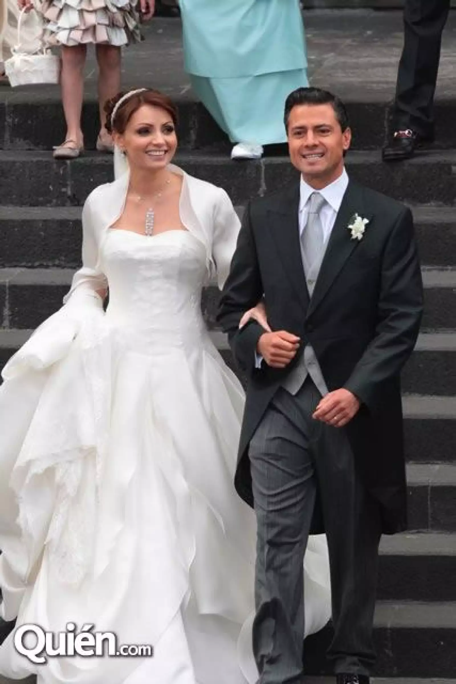 Angélica Rivera y Enrique Peña Nieto