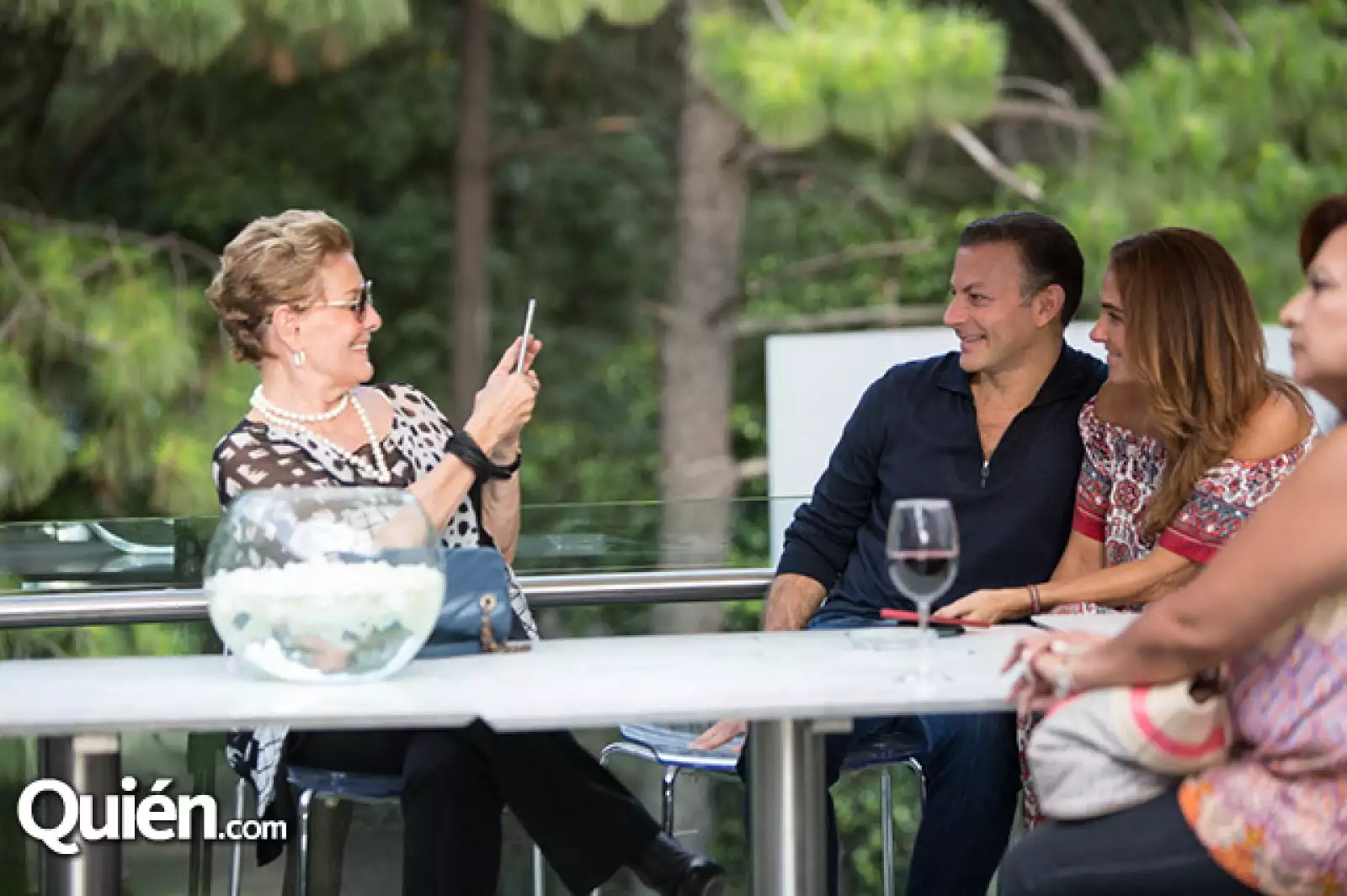 Olivia Aldrete, David Cohen y Adriana de Cima