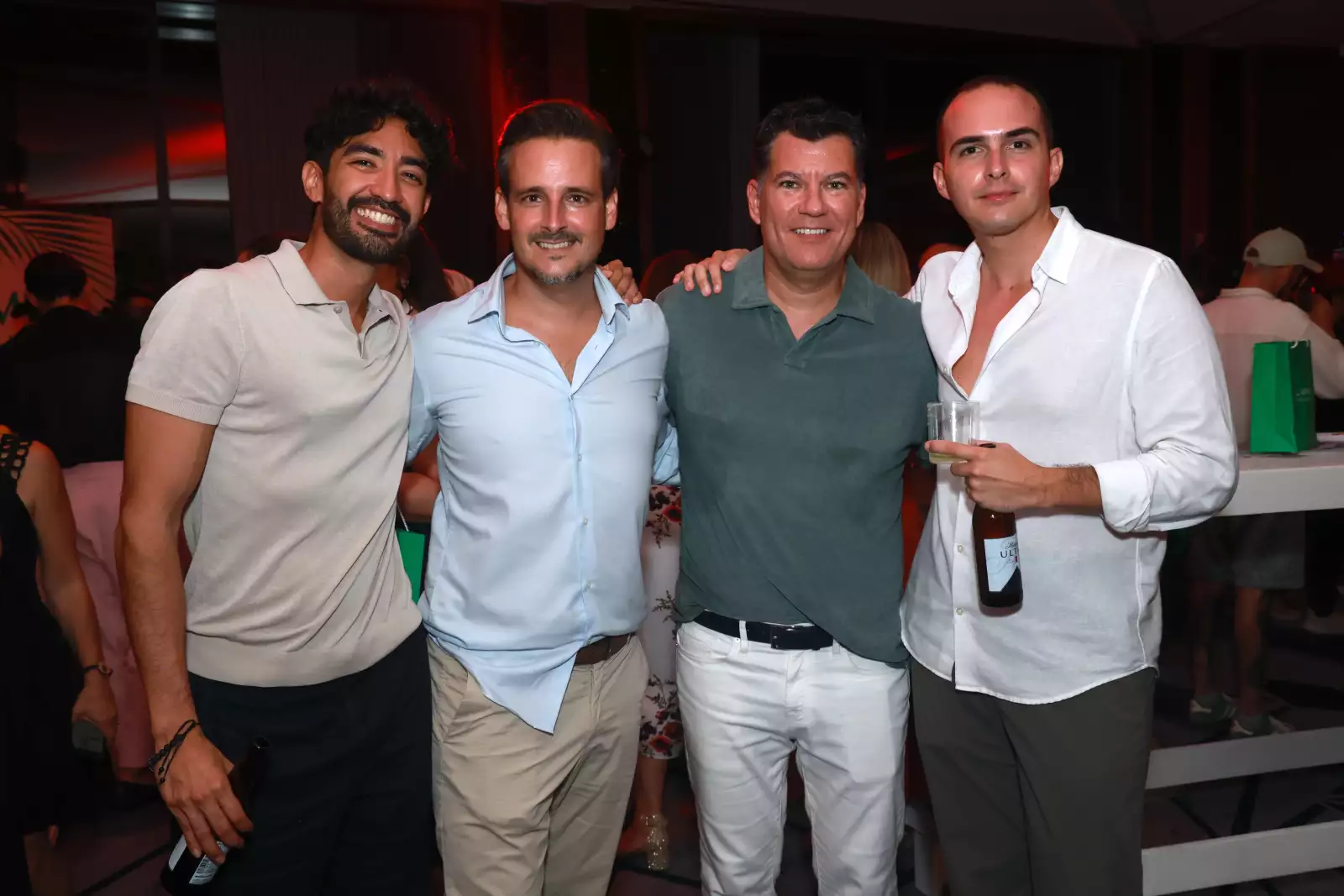 Manuel Ávila , Borja Báez y Axel Basurto 