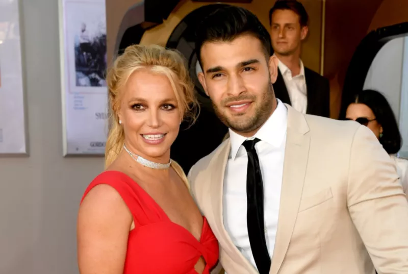 Britney Spears y Sam Ashgari 