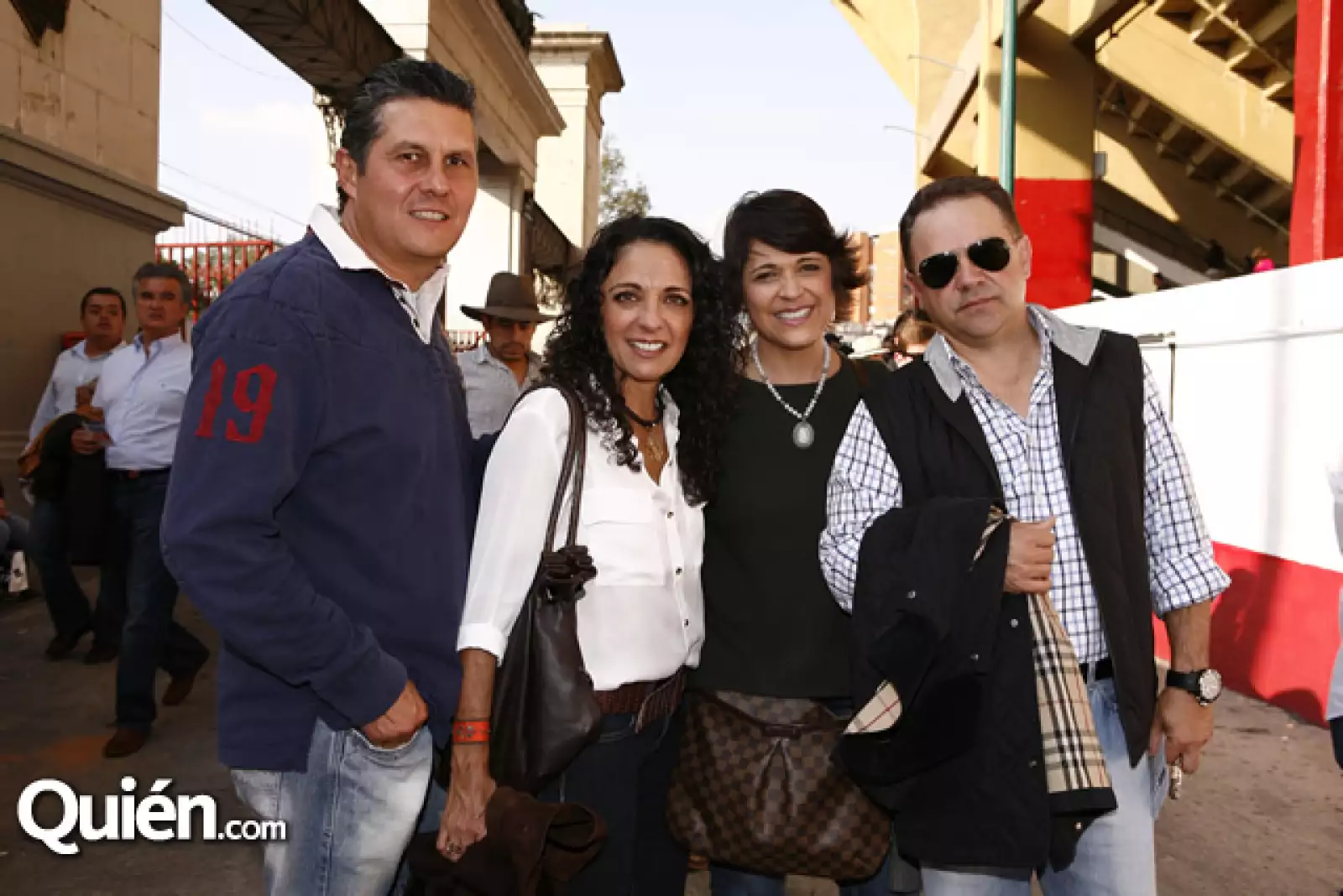Héctor Luis Castillo, Fernanda Meade, Adriana Guzmán, Ricardo Guzmán