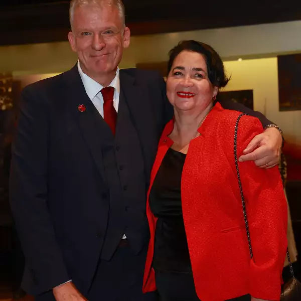 Dirk Glas y Ana María Huerta 