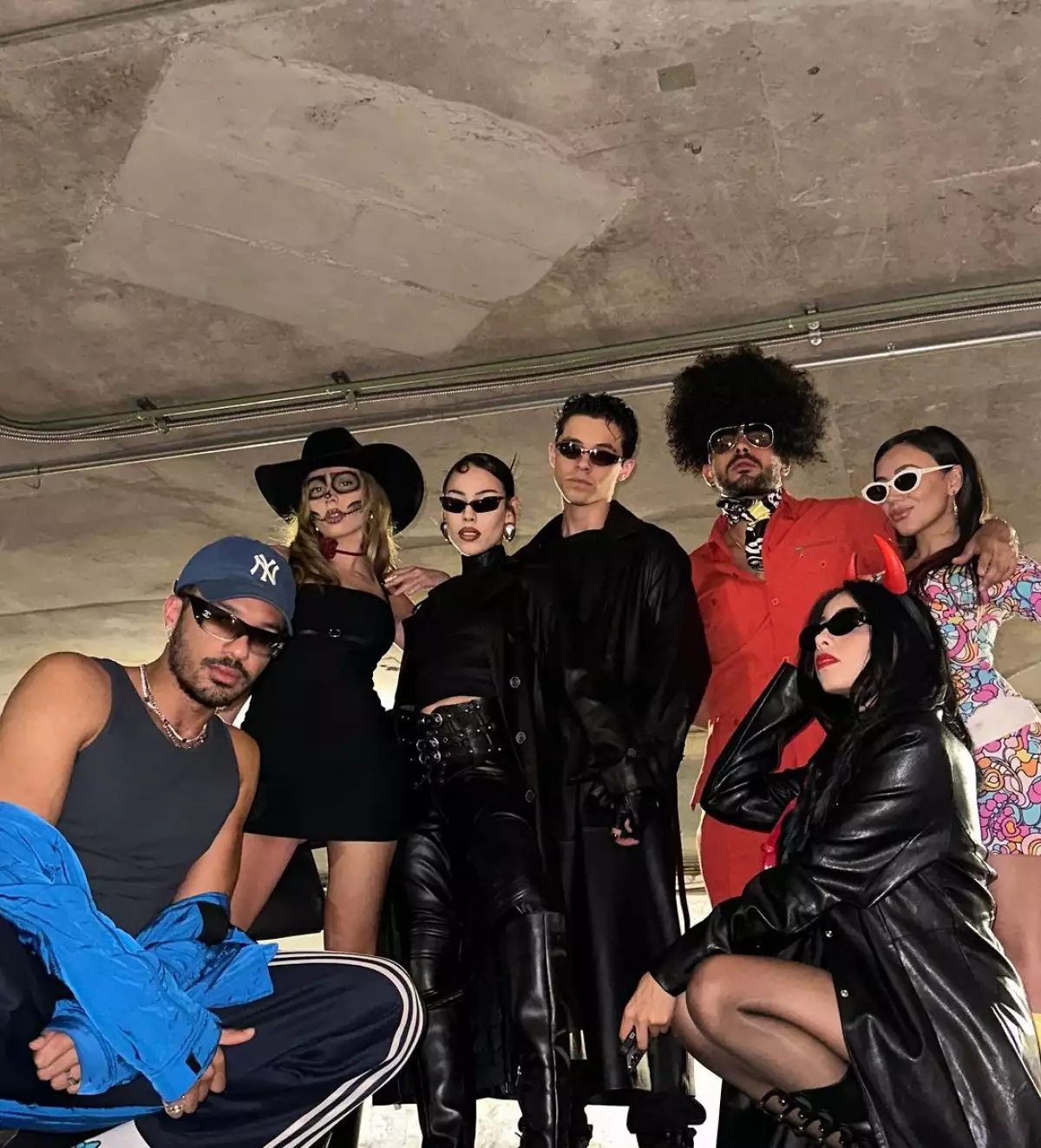 La reunión de Élite en Halloween. 