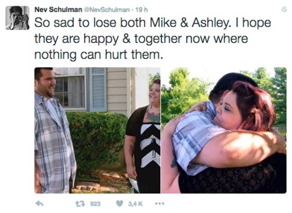 El conductor del programa envió su más sentido pésame y lamentó la muerte de Ashley.