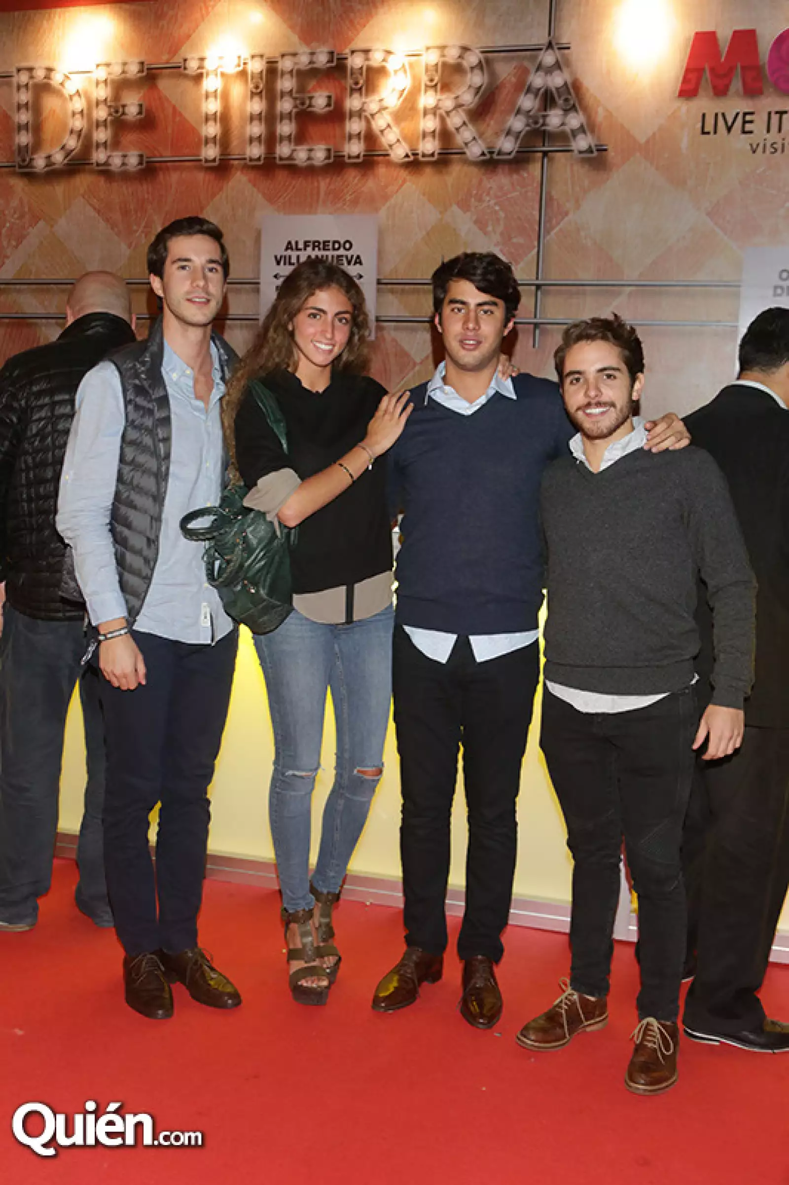 Santiago Díaz Mirón,Fernanda Cantú, Felipe Cantón, Sergio Afif