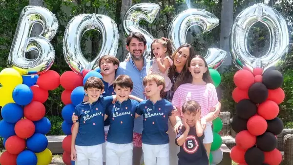 Inés Gómez Mont y su familia
