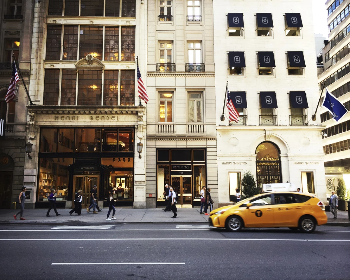 Henri Bendel and Harry Winston Stores in Manhattan