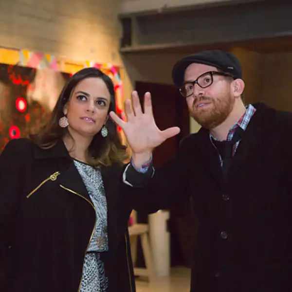 Zamira Zapata y Joaquín Burgos