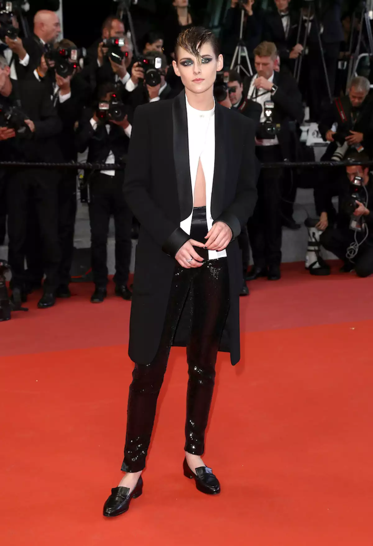"Knife + Heart (Un Couteau Dans Le Couer)" Red Carpet Arrivals - The 71st Annual Cannes Film Festival