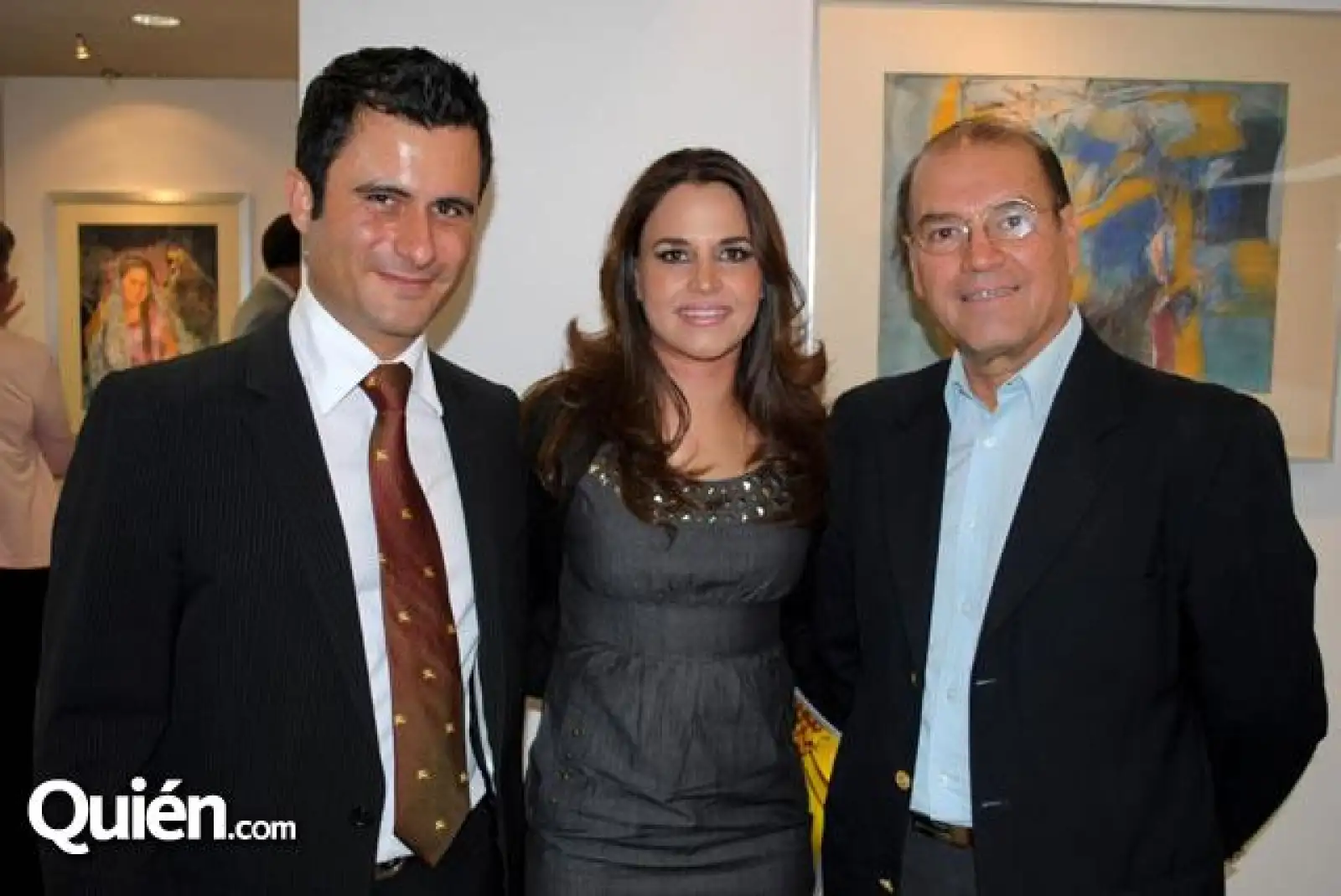 Hector de Tejada,Gabriela de Tejada y José Luis Díaz