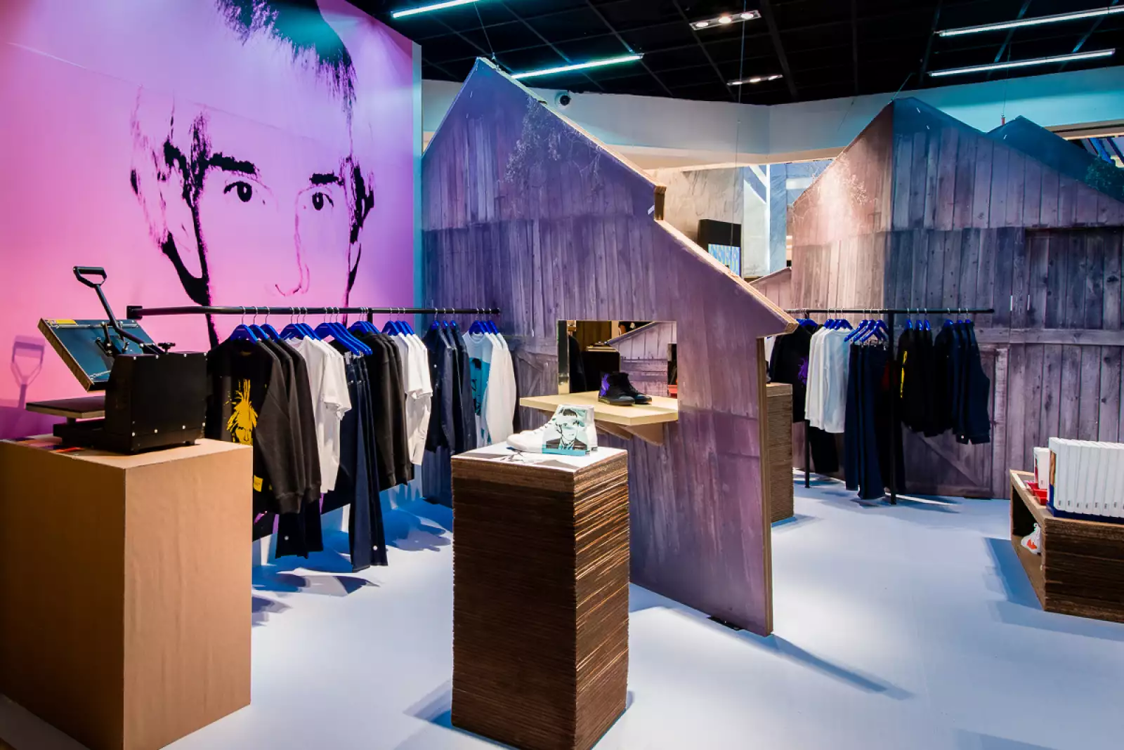 Pop-Up store Calvin Klein y Andy Warhol