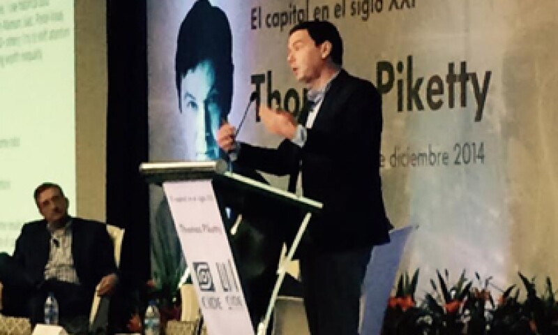 Thomas Piketty presentó en México su libro El Capital en el Siglo XXI. (Foto: Alejandro Bazán)