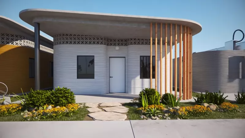 Vivienda 3D - Despacho - Arquitectura