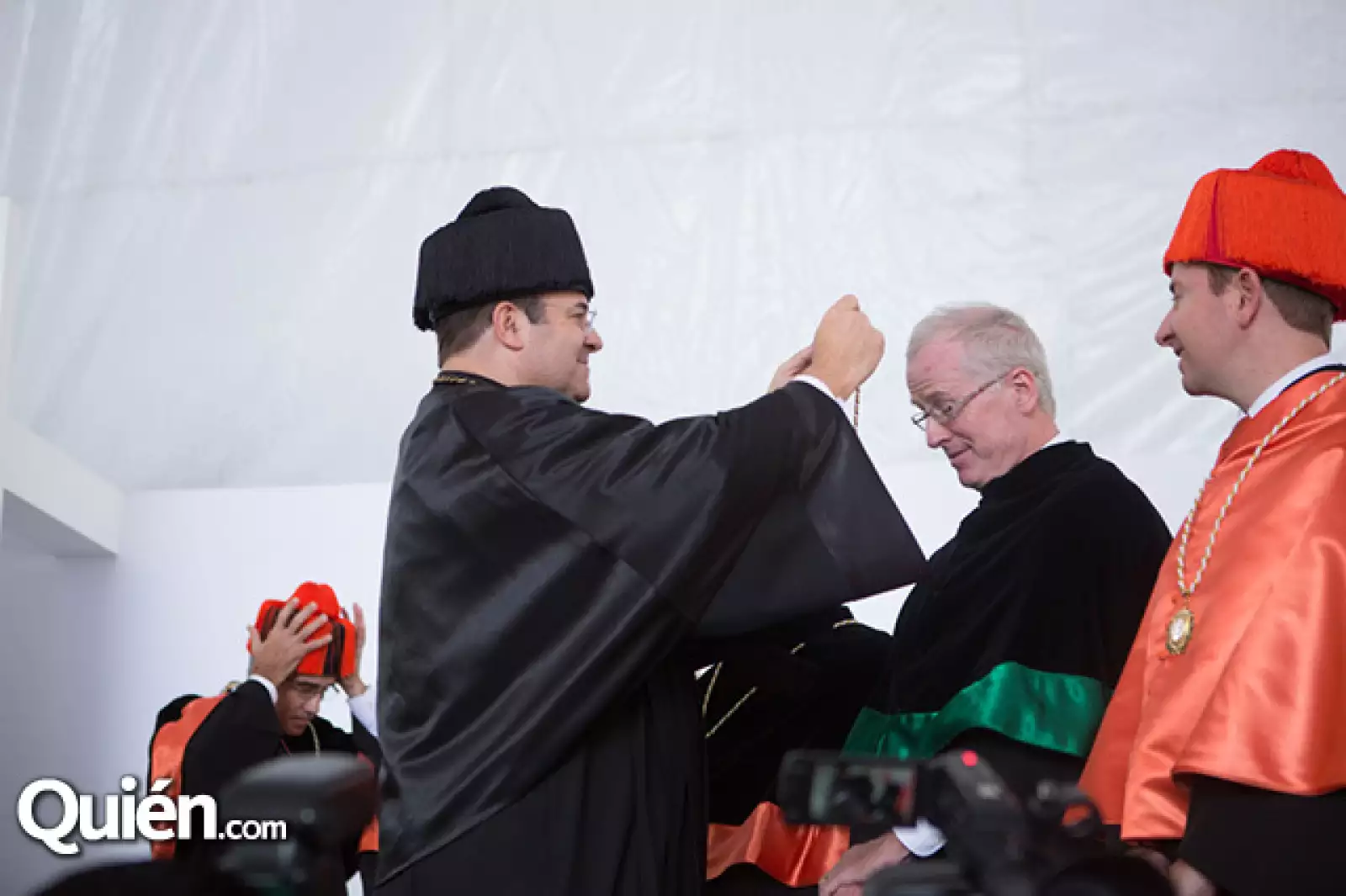 Cipriano Sánchez y Dermot Tennyson