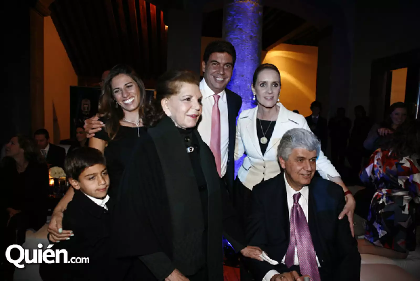 Alejandro Elias,Johanna Slim,Silvia Ayub de Elias,Arturo Elias Ayub,Begoña Elias,Alfredo Elias