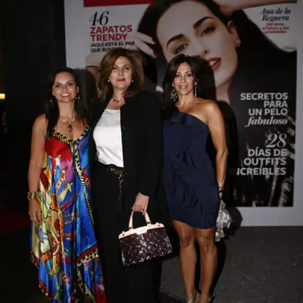 Balbina Sada, Virginia Guerra y Marcela Navarro