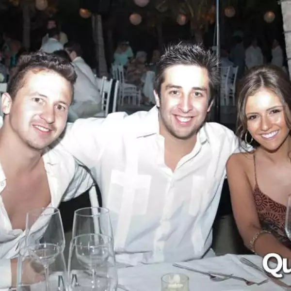 Jaime de la Rosa,José Luis Palma y Sibel Patino