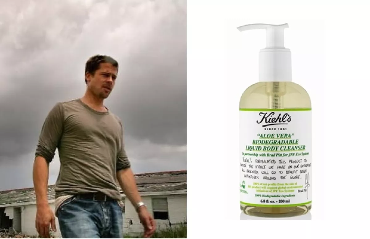 Hace casi dos años Brad Pitt comenzó esta colaboración.