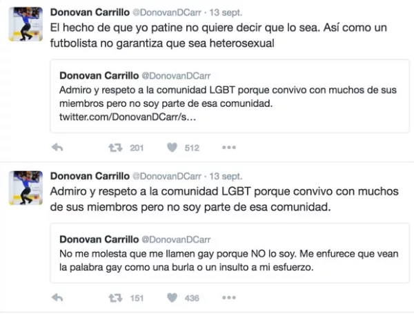 La respuesta que tuvo el patinador mexicano están dando la vuelta al mundo.